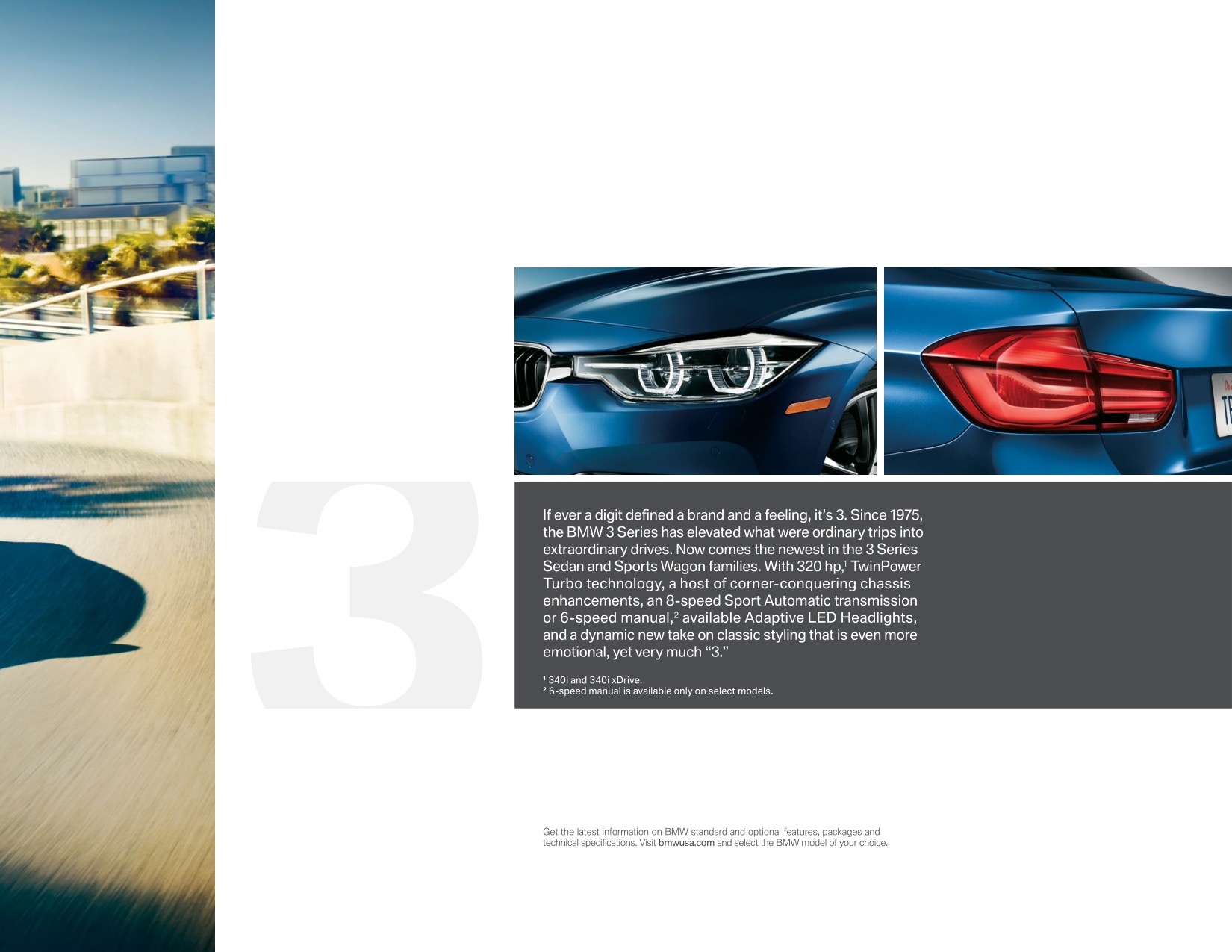 2016 BMW 3-Series Wagon Brochure Page 22